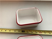 Small enamelware with lid