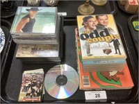 Odd Couple DVD’s, CD’s.