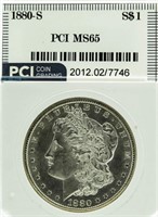1880-S MS65 Morgan Silver Dollar