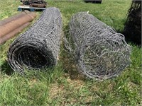 UNUSED Roll of Plastic Coated Chainlink (76")