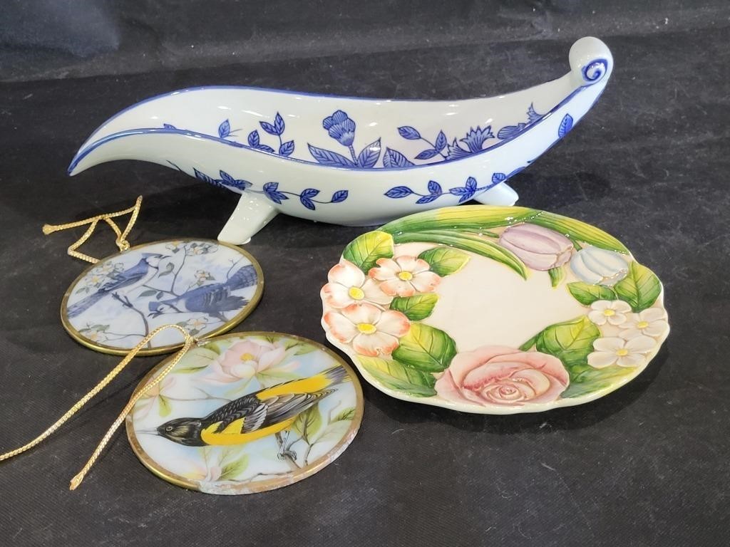 Takahashi Floral Plate & More