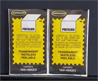 Prefolded Stamp Hinges
