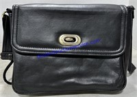 Vintage Black Leather Bag