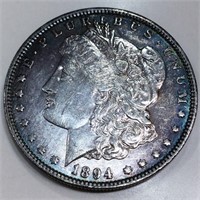 1894-O Morgan Silver Dollar Very High Grade