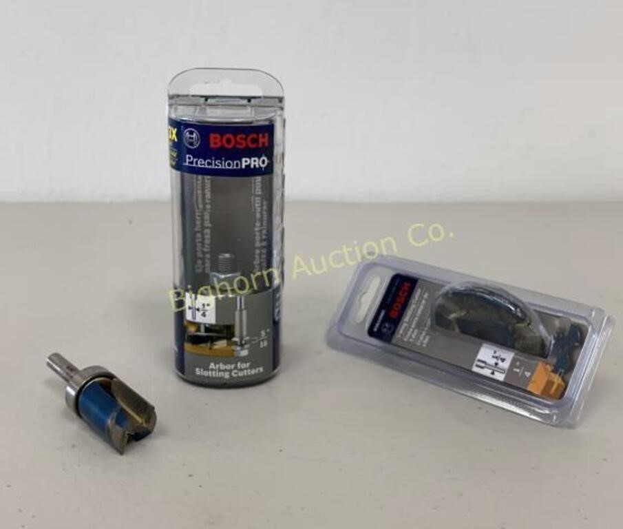 Bosch 1/4" Shank Router Bits