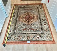Floral Woven Large Area Rug