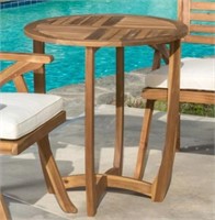 Acacia Wood Accent Table