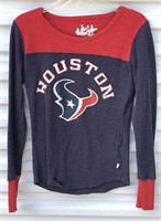 Touch Houston Texans Logo'd Long Sleeve Shirt