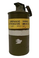 WWII US MKIII A1 Offensive Grenade Inert