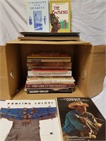 Lot of western and history books