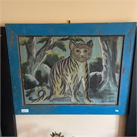 Tiger Kitty On Panel From David Alan on Cedros