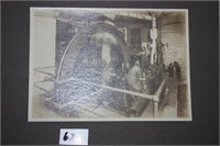 Cardboard Picture of Inside the Brewery