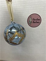 Planet Glass Christmas Ornament