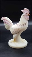 Fenton Ivory Satin Rooster