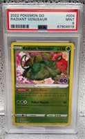 2022 Pokemon Go Radiant Venusaur PSA 9