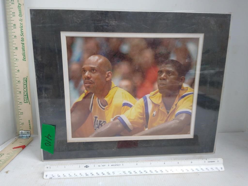 Magic Johnson & Kareem Abdul Jabbar Print