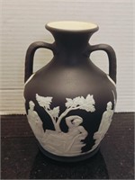 Wedgewood Jasper Black Portland Small Vase