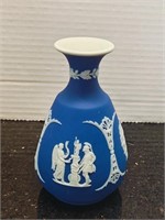 Wedgewood Jasper Blue Small Vase