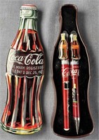 Vintage Coca-Cola Pen Set See Photos for Details