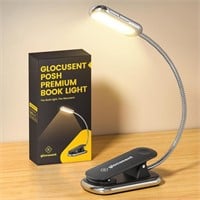 NEW / Glocusent Book Light for Reading in Bed