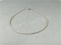 sterling 16" L necklace