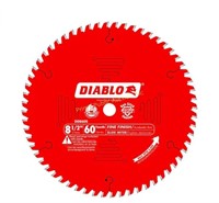 DIABLO $55 Retail 8-1/2" x 60-T Saw Blade for