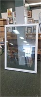 White vinyl double pane window, #1, 44 x 60