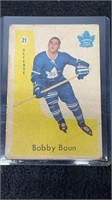 1959-60 Parkhurst #21 Bobby Baunt Toronto Maple Le