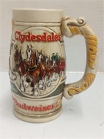 Clydesdales Budweiser Stein