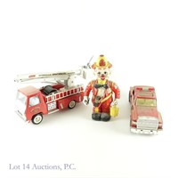 Fire Trucks & Fireman Clown