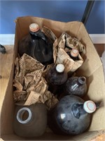 COLL OF VINTAGE GROWLERS