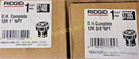 Ridgid 37400, 37395 12R 1", 3/4" NPT Die Head MIB