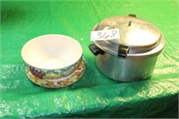 12 QT CANNER, MISC BOWL AND PLATE
