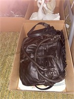 Box of leather purses