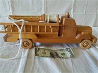 Wood fire truck