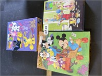 Puzzles Mickey Mouse Baby, Dennis the Menace & Mor