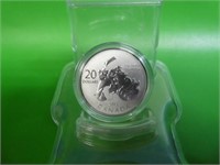 2013 R C M $00.00 .9999 Silver Coin  Santa