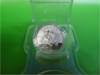 2014 R C M $20.00 .9999 Silver Coin Lynx