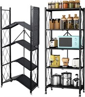 Storage Shelves, 5-Shelf Metal 28 x 14 x 65.