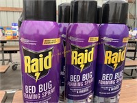 6 Raid Bed Bug Foaming spray