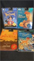 4 Disney Soundtracks on Cassette