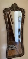 Gilt Carved Wood Wall Mirror