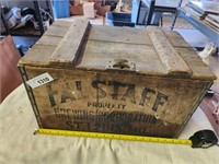 Vintage Falstaff Beer Wood Crate