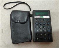 teknika 812A calculator with case