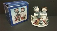 Snowman Family Musical Display