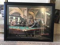 Game Of Fate Framed Print - By Chris Consani