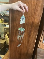 Wind chime with dove