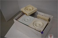 Box of Decorative Wooden Square Pieces