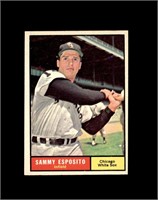 1961 Topps #323 Sammy Esposito EX to EX-MT+