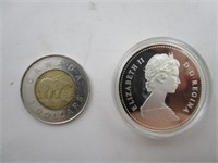 Dollar Canada argent 1983